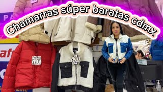 ⚠️😱 Dónde comprar chamarras baratas en el centro cdmx