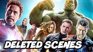 Avengers Endgame Deleted Scenes and New Avengers  Villains Breakdown
