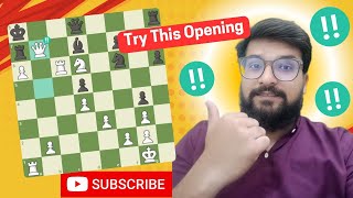 Try This Opening to win your Chess Game | Chess Tricks