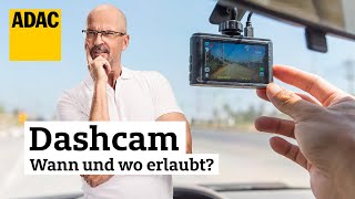 Dashcam: Diese Regeln gelten | ADAC | Recht? Logisch!