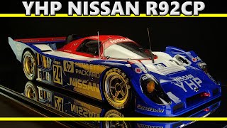 YHP NISSAN R92CP / HASEGAWA 1/24 Prototype / Scale Model / Le Mans / 1992 JSPC 5 FUJI 1000km