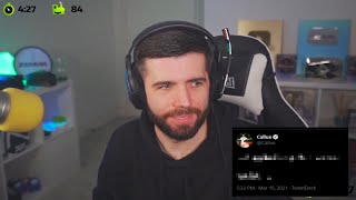 Zerkaa Reacts To Callux's CRAZY Tweets...