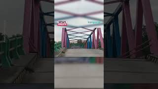 Jembatan di Perumbi Riau Ambruk