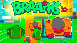 4-Player (OP Strategy) Zombie Survival In Braains.io