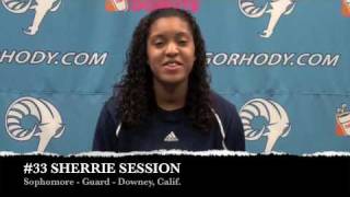 URI Women's Basketball - Sherrie Session