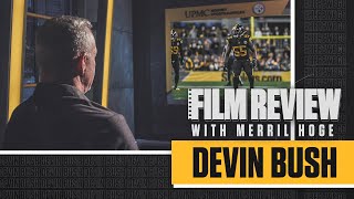 Film Review with Merril Hoge: The good \u0026 bad from Devin Bush's rookie year | Pittsburgh Steelers