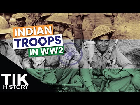 How did the British develop a strong army in India?