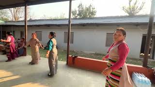 Tibetan Circle Dance/Gorshay Collection/Jampaling Camp #tibeten #vlog Nepal March 30, 2566 BE