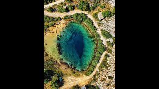 Spectacular Eye Of The Earth - Cetina River Spring - Croatia