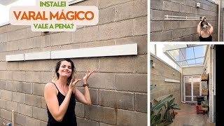 Instalei um Varal Mágico! Vale a pena? Reforma/Diy