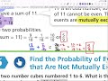 IN 3 - Day 3 - Probabilities of Not Mutually Exclusive Events