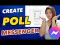 How To Create Poll In Messenger (Vote)