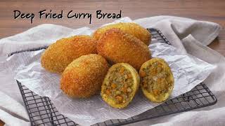 Deep Fried Curry Bread