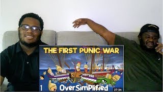 Reacting to The First Punic War   OverSimplified Part 1