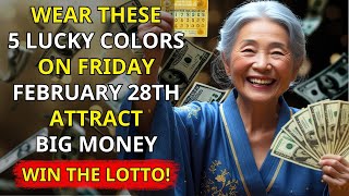 5 Lucky Colors for February 28th – Attract Prosperity & Positive Energy!