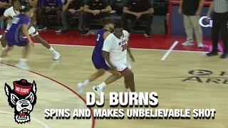 NC State's DJ Burns Spins On His Way To Making Unbelievable Shot