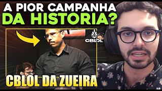 o DIA que o AOSHI FOI EMBORA no MEIO do JOGO da INTZ - CBLOL DA ZUEIRA - MYLON REACT