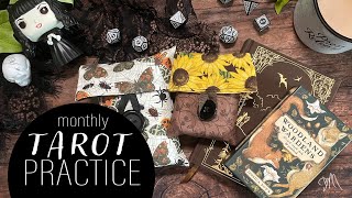 Cheeky Zombies and Chatty Witches | October 2024 Tarot Practice