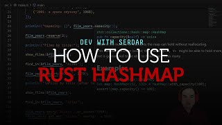 Hashmaps: Key-value stores in Rust
