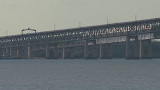 Driver presumed dead after tractor trailer cab falls off Delaware Memorial Bridge