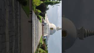 Lumbini white temple