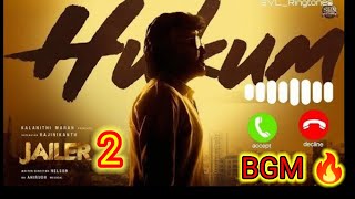 Jailer 2 Tiger 🐯 Ka Hukum song Ringtone Download 🔥🔥#Rajnikanth