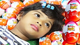 Opening a lot of Yummy kinder joy Chocolate ASMR | kinder joy surprise eggs unboxing part - 7