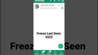 Freeze Last Seen 2022 GB Whatsapp