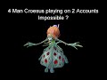 Croesus 4 man Playing on 2  Accounts - Rs3