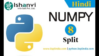 NumPy Tutorial - 08 | Array Split