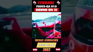 Michael Schumacher's Iconic 2003 in the Ferrari F2003-GA