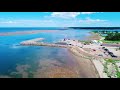 Quai de Robichaud Wharf [Coastline and Beach Drone Footage] #ecaadrone #grandbarachois