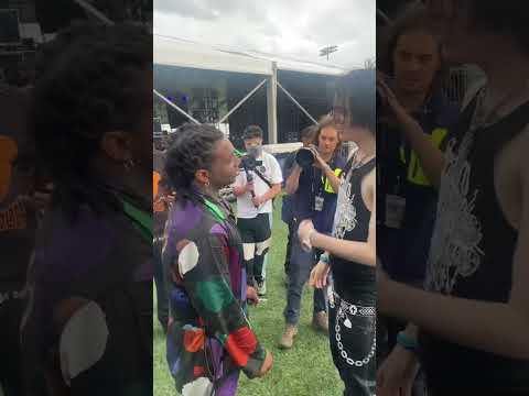 Sematary And Lil B The Based God Meet At Summer Smash 2023 - YouTube