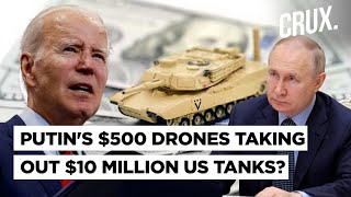 Cheap Russian FPV Kamikaze Drones Spelling Doom For US Abrams, German Leopard Tanks In Ukraine War?
