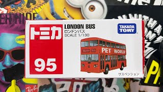 【トミカ開封】No.95 ロンドンバス