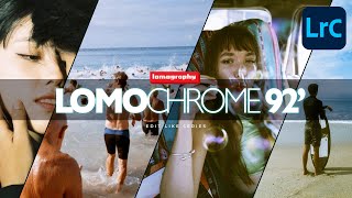 Replicando el estilo LOMOCHROME 92' | Lightroom Classic Tutorial Presets Gratis