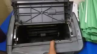 Paper Jam Inside Printer Canon 2900