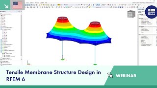 Tensile Membrane Structure Design in RFEM 6