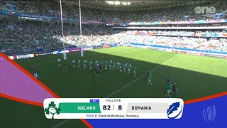 Ireland 82-8 Romania | Full-time scenes and reaction!