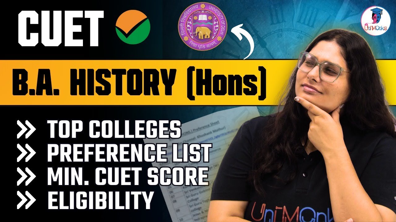 List Of Top Delhi University - [DU] Affiliated B.A. (Hons.) HISTORY ...