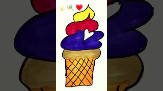 Ice cream 🍦 lollipop 🍭 heart ♥️ emoji  creativity #satisfying #shortvideo #shorts #emoji #music