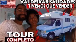 TIVEMOS que VENDER nosso MOTORHOME / TOUR completo da nossa CASA SOBRE RODAS nos EUA 🇺🇸