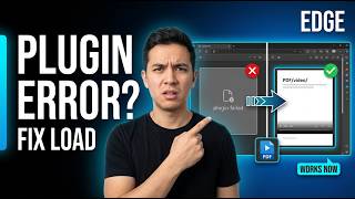 Fix Edge Could Not Load Plugin Error | Full Tutorial