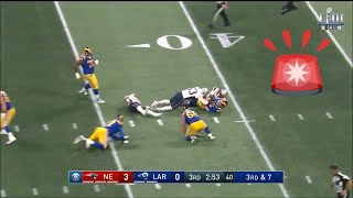 New England Patriots QB Hits Super Bowl 53