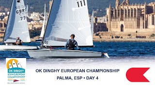 Highlights from Day 4 of the 2024 OK Dinghy European Championship in Palma