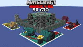 Sống Sót 50 Giờ Trong Siêu Phẳng Minecraft