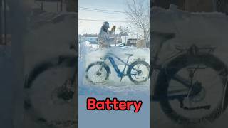 Never Leave Your E-Bike in the Cold! ❄️⚡ Battery Maintenance Tips