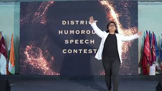 Toastmasters - District Level Humorous Speech Contest- Barnali Roy