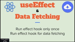 How to use useEffect hook for data fetching | how to run useEffect once | React Hooks Tutorial 6