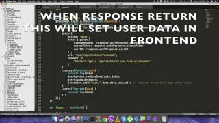Angular Codeigniter Facebook Login